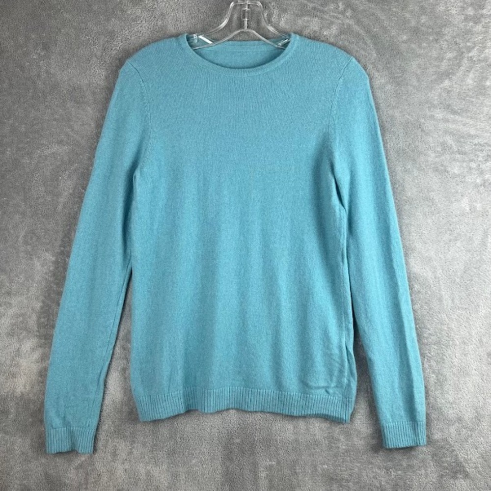 LL Bean 100% Cashmere Crewneck Sweater Womens S Heritage Luxe Casual Everyday